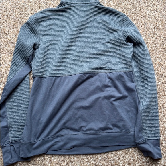 Adidas Gray Team Issue 1/4 Zip Pullover Sweatshirt Sz Small - Picture 2 of 5